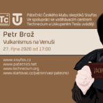 Petr Brož: Vulkanismus na Venuši, 27. října 2020