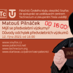 Matouš Pilnáček: Mýlí se předvolební průzkumy? Důvody odchylek předvolebních výzkumů, 12. října 2021