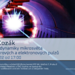 Martin Kozák: Pozorování dynamiky mikrosvěta pomocí laserových a elektronových pulsů